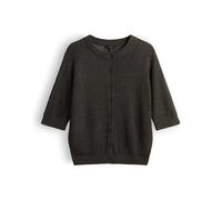 OPUS Damen Strickjacke | Cardigan aus softem Feinstrick Slim Fit deep Green, 42