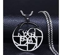 datunn Unisex Erwachsene Halskette Fibonacci Spirale Mittelalter Verhältnis Zahl Ganzzahl Folge Mathematik Medaille Mathematik Schmuck Schmuck Geburtstagsgeschenke für Frauen Männer