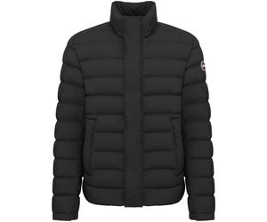 Daunenjacke COLMAR "MENS DOWN JACKET", Herren, Gr. 50, schwarz (schwarz, grau), Web, Obermaterial: 100% Nylon. Futter: 100% Nylon. Wattierung: 90% Entendaune, 10% Entenfeder, unifarben, regular fit no