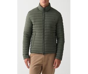 Daunenjacke COLMAR "MENS DOWN JACKET", Herren, Gr. 52, grün, Web, Obermaterial: 100% Nylon. Futter: 100% Nylon. Wattierung: 90% Entendaune, 10% Entenfeder, unifarben, regular fit normal, hoch geschlos