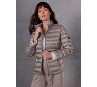 Daunenjacke CREATION L PREMIUM, Damen, Gr. 42, grau (taupe, hellgrau), 55% Polyester, 45% Polyamid, Wattierung:90% Daunen, 10% Federn, unifarben, Jacken Daunenjacke (45570614-42) taupe, hellgrau
