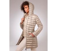 Daunenjacke CREATION L PREMIUM, Damen, Gr. 46, beige (sesam, elfenbein), 55% Polyester, 45% Polyamid, Füllung:90% Daunen, 10% Federn, unifarben, Jacken Daunenjacke (18380811-46) sesam, elfenbein