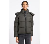 Daunenjacke FRIEDA & FREDDIES "Fake Down Jacket", Damen, Gr. 40, olive, 100% Polyamid, unifarben, regular fit, ohne Ausschnitt, Jacken Daunenjacke (16564407-40) olive