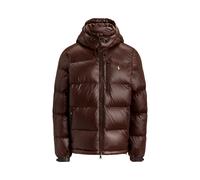 Polo Ralph Lauren Regular Fit Steppjacke mit Zweiwege-Reißverschluss in Mittelbraun, Größe XL