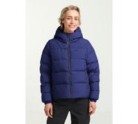 Daunenjacke JACK WOLFSKIN "FROZEN PALACE JKT W RDS", Damen, Gr. XL (46), blau (glowink), Obermaterial: 100% Polyester. Füllung: 90% Entendaune, 10% sonstige Fasern. Futter: 100% Polyester, Jacken Daun