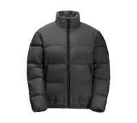 Daunenjacke JACK WOLFSKIN "TEEN DOWN JACKET Y", Kinder, Gr. 176, schwarz (granite, schwarz), OBERSTOFF 100% POLYESTER FUTTER 100% POLYESTER 1. FÜLLUNG 80% GRAUE ENTENDAUNEN, 20% FEDER, 2. FÜLLUNG 100%