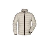 Daunenjacke "JN1082" - James & Nicholson Off-White/Black 3XL