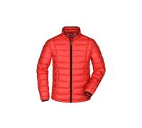 Daunenjacke "JN1082" - James & Nicholson Red/Black 3XL