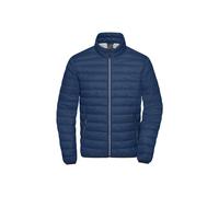 Daunenjacke "JN1140" - James & Nicholson Indigo-Blue/Silver XL