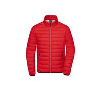 Daunenjacke "JN1140" - James & Nicholson Red/Silver 3XL