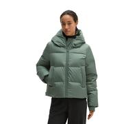 Daunenjacke MARC O'POLO, Damen, Gr. 36, grün (quiet pine), Web, Obermaterial: 100% Polyester. Futter: 100% Polyester. Wattierung: 70% Daunen, 30% Federn, regular fit hüftlang, Rippstrickbündchen, Jack