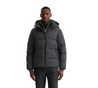 Daunenjacke MARC O'POLO, Herren, Gr. M, schwarz, Web, Obermaterial: 100% Polyester. Futter: 100% Polyamid. Füllung: 70% Daunen, 30% Federn, Jacken, mit 2-Wege-Zipper und abnehmbarer Kapuze (54583247-M