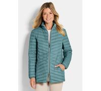 Daunenjacke mit femininer Steppung grün 23