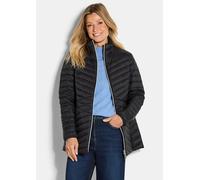 Daunenjacke mit femininer Steppung schwarz 52