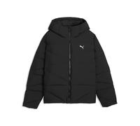 Daunenjacke PUMA "Daunen-Pufferjacke mit Kapuze Damen", Damen, Gr. M, schwarz, Obermaterial: 100% Polyester. Futter: 100% Polyester. Füllung: 10% Federn, 90% Entendaunen. Kapuzenfüllung: 100% Polyeste