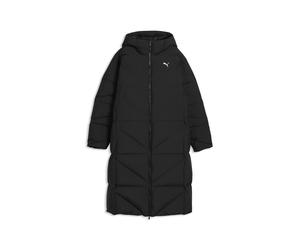 Daunenjacke PUMA "Daunen-Puffermantel mit Kapuze Damen", Damen, Gr. XL, schwarz, Obermaterial: 100% Polyester. Futter: 100% Polyester. Füllung: 10% Federn, 90% Entendaunen. Kapuzenfüllung: 100% Polyes