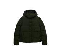 Steppjacke SUPERDRY "PREMIUM HOOD PUFFER JKT", Herren, Gr. XXL, grün (surplus goods olive grün), Web, Obermaterial: 100% Polyester, unifarben, relaxed fit normal, Jacken Steppjacke, Kunstfaser, relaxe