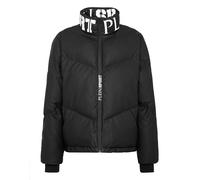 Daunenjacke PLEIN SPORT "Tiger", Herren, Gr. XXL, schwarz (02, schwarz), Obermaterial: 100% Polyester; Futter: 100% Polyester; Füllung: 100% Polyester, Jacken (11895525-XXL) 02, schwarz