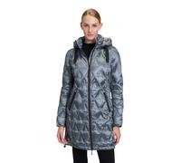 Gil Bret Damen Daunenmantel mit Kapuze 36, Blau
