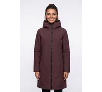 Daunenmantel JACK WOLFSKIN "FIORA BAY COAT W RDS", Damen, Gr. M, lila (sheer plum), Obermaterial: 100% Polyamid. Futter: 100% Polyester. Wattierung: 80% Entendaune, 20% Federn, Mäntel Daunenmantel, fü