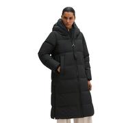 Marc O'Polo Damen Wintermantel - Woven Outdoor Coat, Puffer Coat, Daunenmantel, gesteppt mit Kapuze Schwarz / M M Schwarz