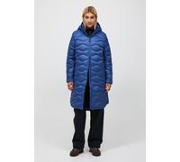 Daunenmantel PEAK PERFORMANCE "W Helium Down Coat", Damen, Gr. M, blau (avid beige), 100% Polyamid, unifarben, normal, Mäntel Daunenmantel, mit sportivem Design (65339821-M) avid beige