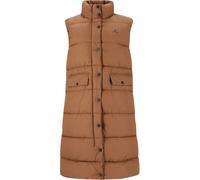 Daunenweste Damen Whistler Amaretto Marron 48