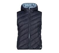 CMP Damen Weste WOMAN VEST FIX HOOD (33K1676) 40 BLACK BLUE