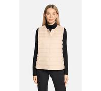 Daunenweste BETTY BARCLAY "Damen mit Rundhalsausschnitt", Damen, Gr. 36, moonlight, Obermaterial: 100% Polyester; Füllung: 90% Daunen, 10% Federn, figurumspielend hüftlang, Rundhals, Westen (65856661-