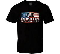 David Allan Coe American Pride Country Music Concert Fan Unisex 100% Cotton Short-Sleeve T-Shirts Black L