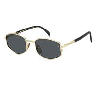 DAVID BECKHAM Brille DB 1129/S Größe 52-21 mm Gold Schwarz