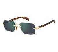 DAVID BECKHAM Brille DB 7109/S Größe 56-20 mm Gold Havana
