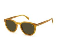 David Beckham Db 1099/s C9B/QT HAVANA HONEY Sunglasses Men's Acetate, Standard, 53
