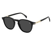 DAVID BECKHAM Db 1114/s 2M2/IR BLACK GOLD Sunglasses Men Acetate, Standard, 49