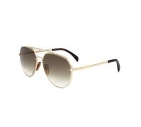 David Beckham Db 7037/g/s 06J/9K GOLD HAVANA Sunglasses Men's Metal, Standard, 61