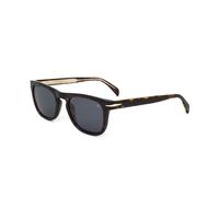 David Beckham Db 7077/s 086/KU HAVANA Sunglasses Men's Acetate, Standard, 53