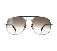 David Beckham DB7004/S 010 9K Palladium Silber grÃ¼ner Farbverlauf Sonnenbrille Einheitsgröße