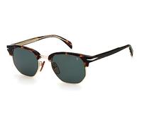 David Beckham DB 1002/S 086 Kunststoff Panto Schwarz/Havana Sonnenbrille, Sunglasses Schwarz/Havana Klein