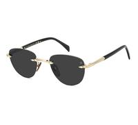DAVID BECKHAM Sonnenbrille DB 1224/S Gold Black Metall 51 mm Herren