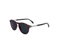 David Beckham DB 1114/S EX4 49-21 Sonnenbrille ohne Sehstärke, Herren, Vollrand, Rund
