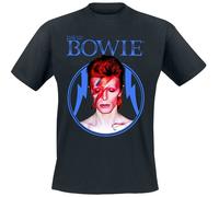 David Bowie Aladdin Circle T-Shirt schwarz in M