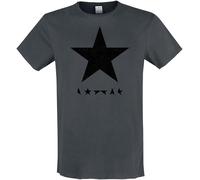 David Bowie Amplified Collection - Black Star T-Shirt charcoal in XL