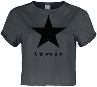 David Bowie Amplified Collection - Black Star T-Shirt charcoal in XS