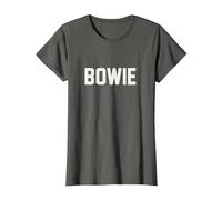 David Bowie - Athletic Logo T-Shirt, Damen, Anthrazit, XS