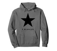 David Bowie Blackstar Albumcover Pullover Hoodie, Unisex für Erwachsene, Anthrazit, S