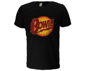 David Bowie Diamond Dogs Vintage T-Shirt - Offizielles Merchandise XL Schwarz
