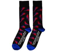 David Bowie Flash Pattern Ankle Socken One Size