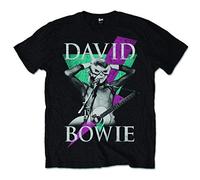 Rock Off David Bowie Unisex T-Shirt Thunder (size XXL)