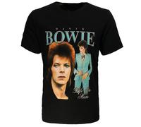 David Bowie Life on Mars T-Shirt - offizielles Merchandise S Schwarz