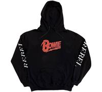 David Bowie - Rebel Rebel - Hoodie - Schwarz - XL - 80% Baumwolle, 20% Polyester Schwarz XL